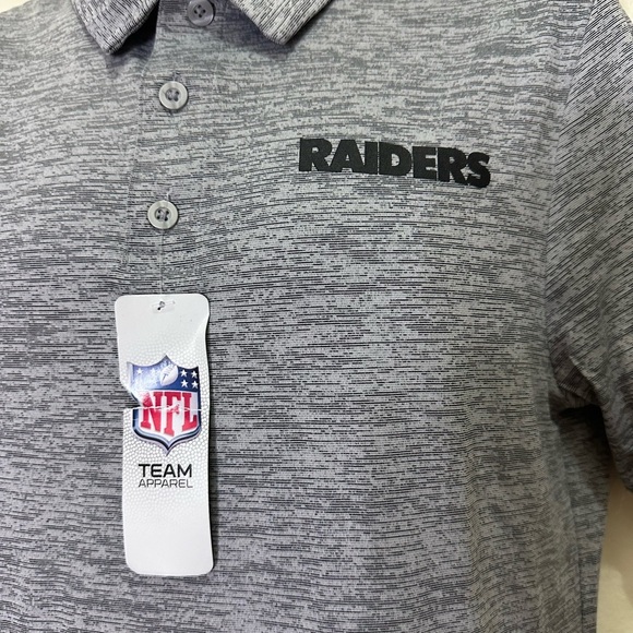 NWT Raiders Gray Polo Shirt - Picture 8 of 9